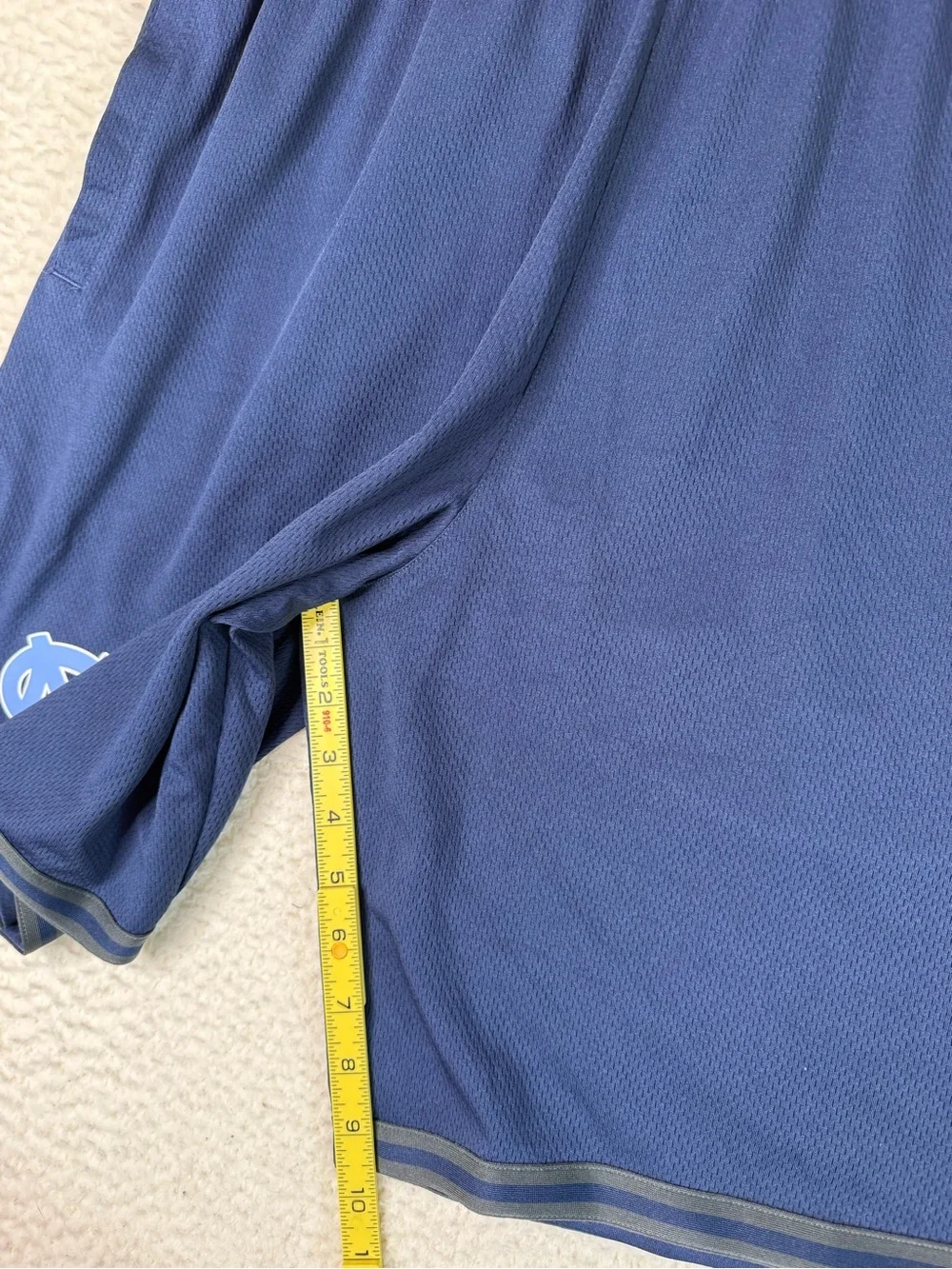 Jordan UNC North Carolina Tar Heels Athletic Shorts Navy Men's Size XXL